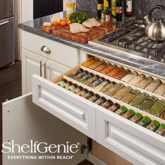 Pantry Pullout Shelves - Kitchen - Atlanta - by ShelfGenie National