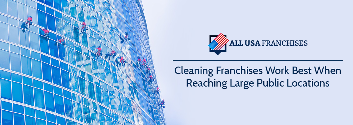 Cleaning Franchise Reaches Large Public Location