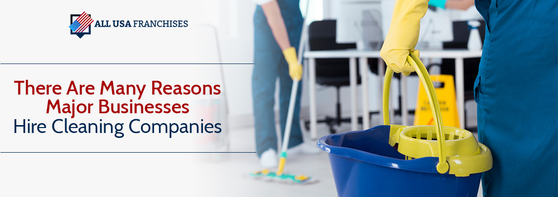 Major Businesses Outsource Cleaning