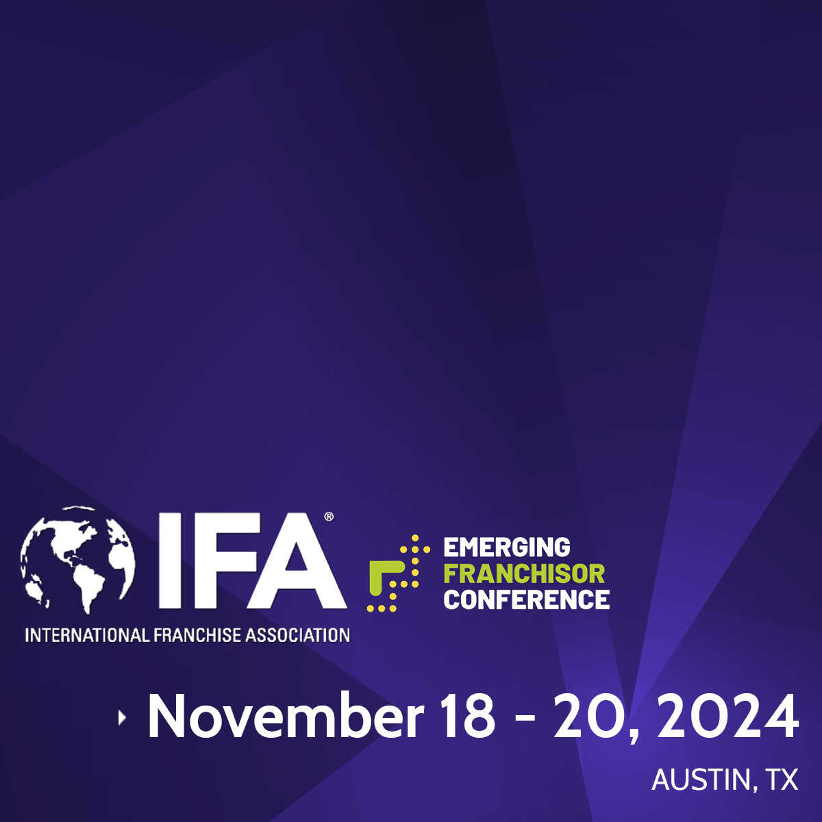 IFA Emerging Franchisor Conference